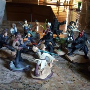 Lot of 14 Disney infinity Star Wars3.0 characters